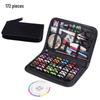 Portable Needle and Thread Set for Home Sewing and Mending – Includes Stitching Method Book and Case