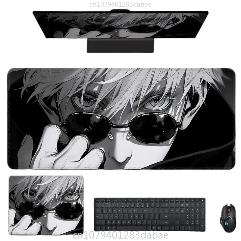 Jujutsu Kaisen leather mouse pad oversized anime computer keyboard pad esports table mat boys computer accessories boys