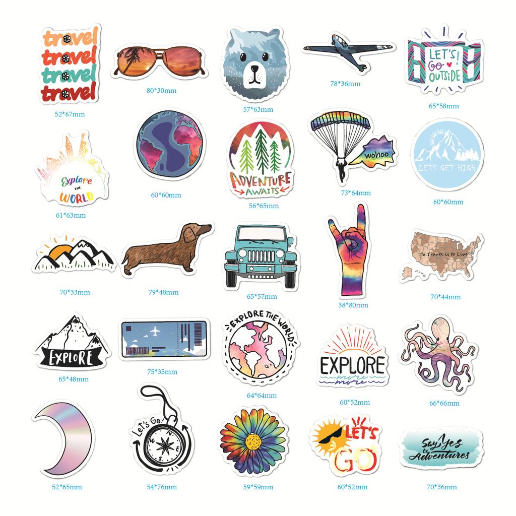 buy 30 pcs sticker graffiti travel funny jdm stickers for diy sticker on suitcase luggage laptop bicycle skateboard car at affordable prices free shipping real reviews with photos joom