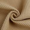 Soft Waffle Weave Polyester Fabric Pure Color By The Half Yard DIY Quilting Clothes Sewing For Sleepwear Bathrobes Skin Friendly