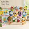 Cute Doll Flower Language Building Blocks: Potted Plant Assembly Toy for Boys and Girls - Educational and Decorative Desktop Ornament