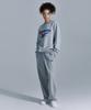REEBOK Loose Fit Straight Sweatpants - Grey