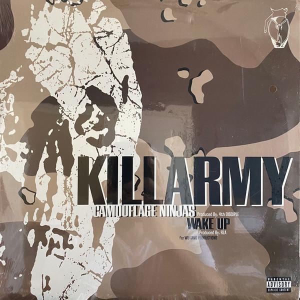 

12inch Record KILLARMY Camouflage Ninjas Wake Up PVL53238 1996 US Rap HipHopRB Used