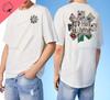Nuovo Arrivo 2024 Red Hot Chili Uomo T-Shirt Peppers Uomo T-Shirt Stampate su Doppio Lato Alta Qualità Manica Corta Maglietta Top Harajuku