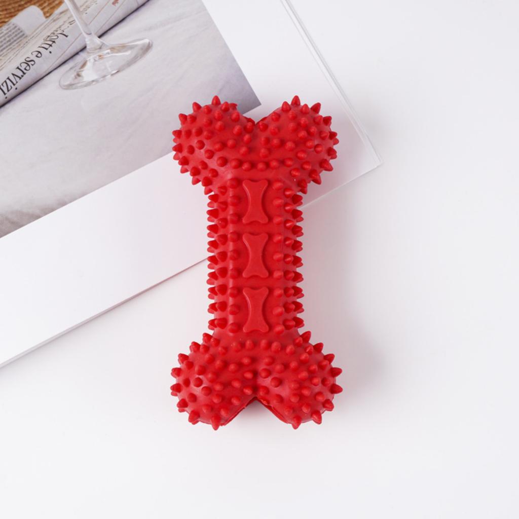 Dog Silicone Toy; Small Dog Teething Stick; Pet Toy; Chewable With Sp