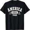 America 250 Years 1776 2026 USA 250th Anniversary 4th July T-Shirt