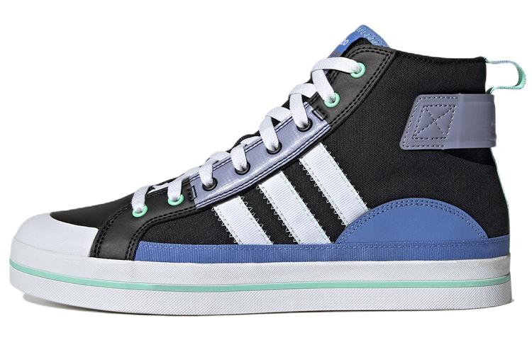 Adidas Neo City Canvas Black Blue HQ4619 36