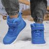 Children's Winter Snow Boots for Boys and Girls, Wide Toe Barefoot Snow Boots, Children's High-top Cotton Shoes, Sneakers