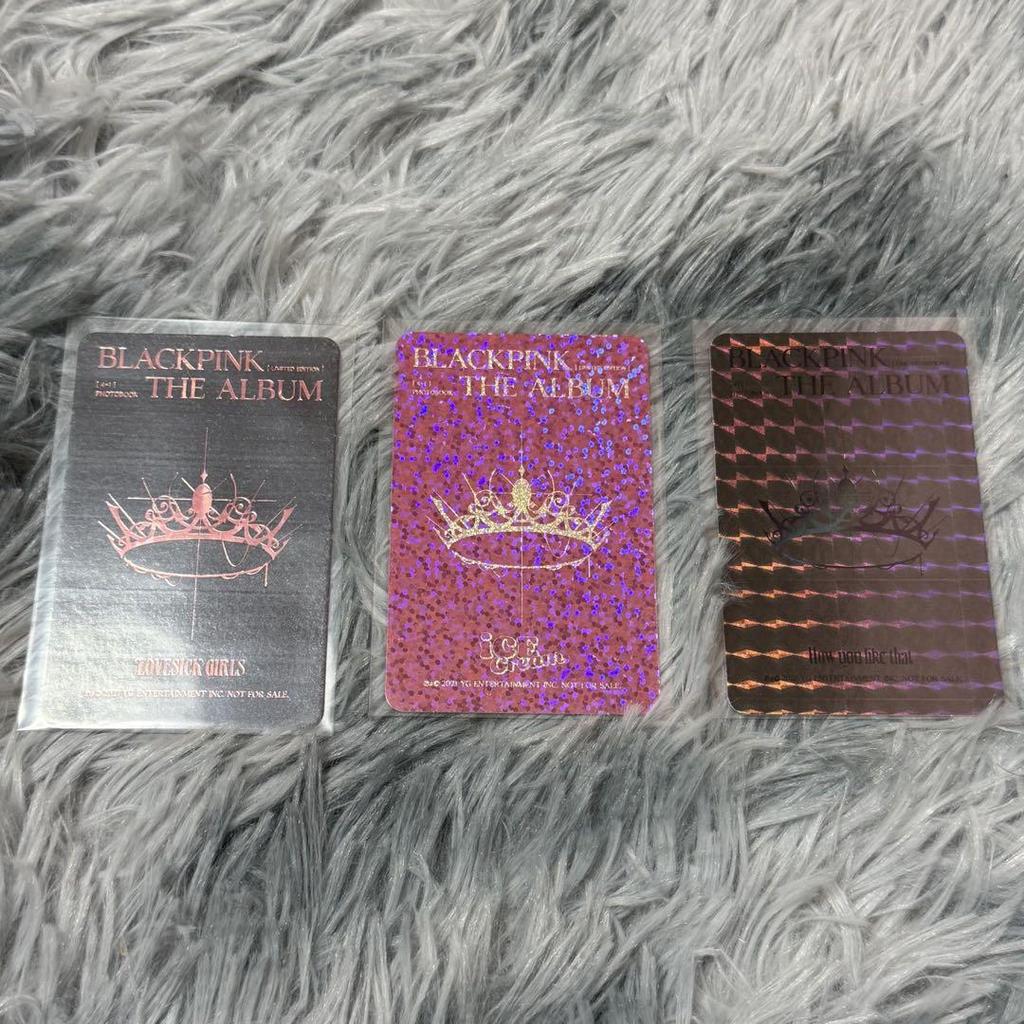 [USED] BLACKPINK Jisoo Trading Card PHOTOBOOK THE ALBUM