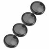 4pcs 6cmCelsius2.36in Motorcycle Turn Signal Light Lens Cover ABS   Motorbike Accessories