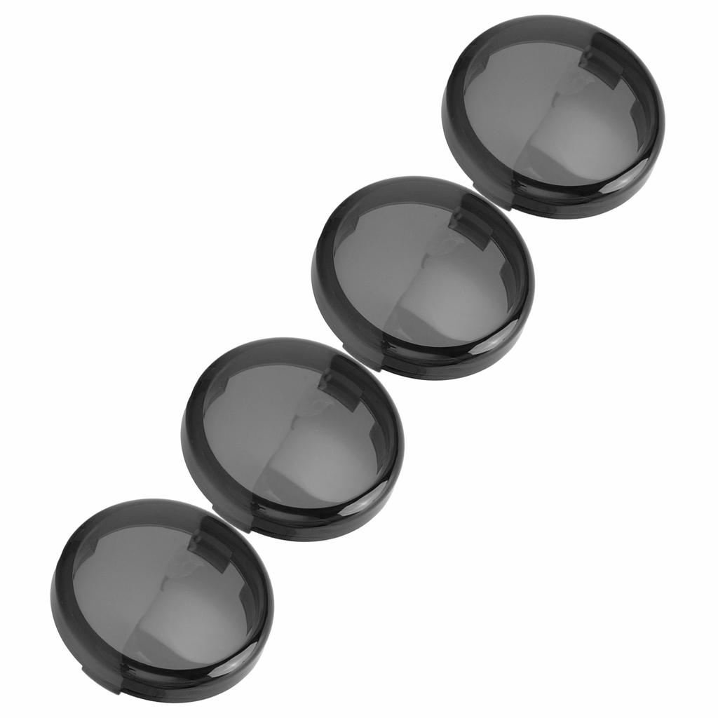 4pcs 6cmCelsius2.36in Motorcycle Turn Signal Light Lens Cover ABS Motorbike Accessories