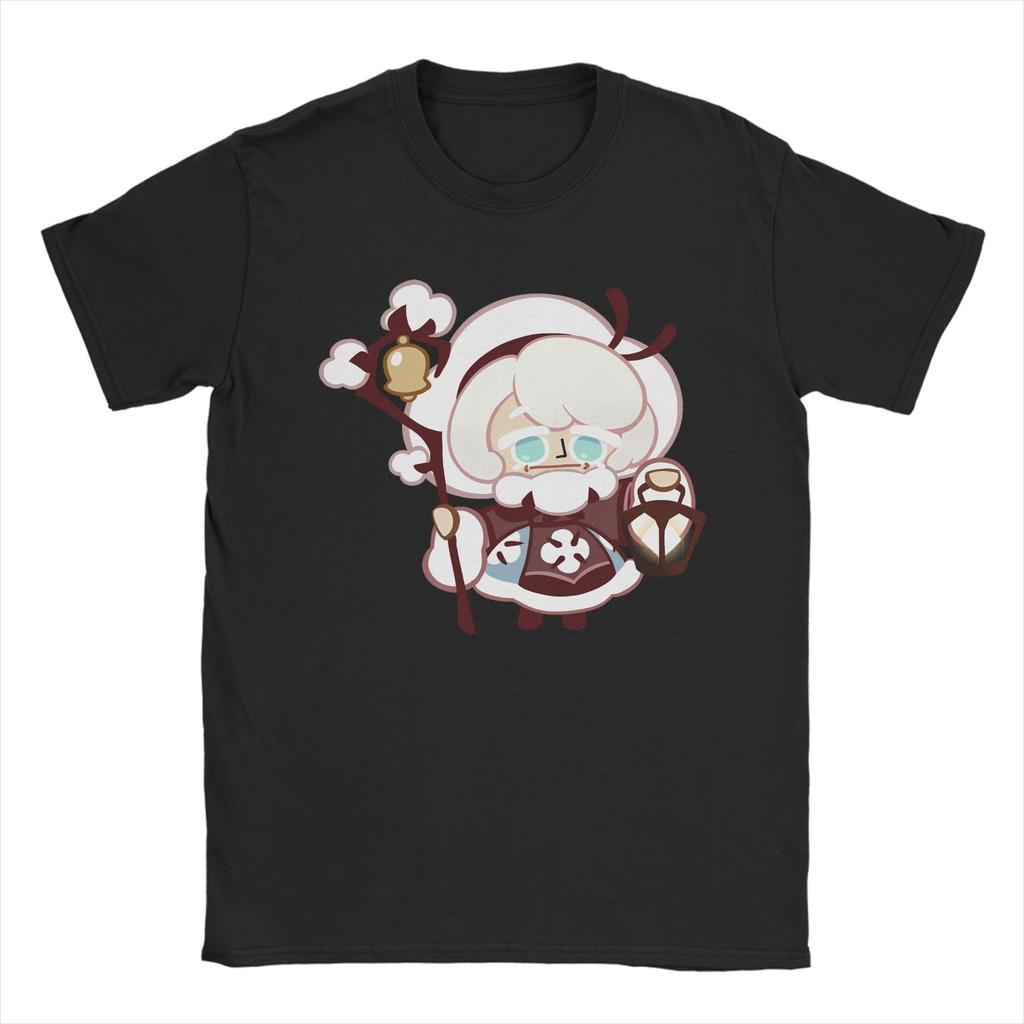 Cookies Run Kingdom T Shirt Unisex 100 Cotton Novelty TShirt Round Neck Cotton Cookie Tees Short Sleeve Tops 6XL