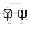 1 Pair Of Aluminum Alloy Bicycle Pedal Mountain Bike Du Bearing Pedal Cycling Equipment