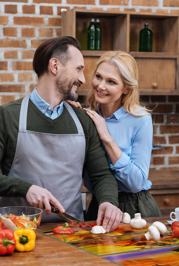 SZKLANA PŁYTA OCHRONNA NA KUCHENKĘ 70x52 ŁÓDKA