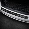 Car Rear Bumper Trunk Carbon Fiber Protective Sticker Anti-scratch Protective Valve Cap For Tesla Model X 3 Y S Roadster SpaceX
