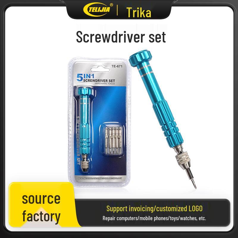5-in-1 Screwdriver Set: Mobile Phone & Laptop Repair Tool