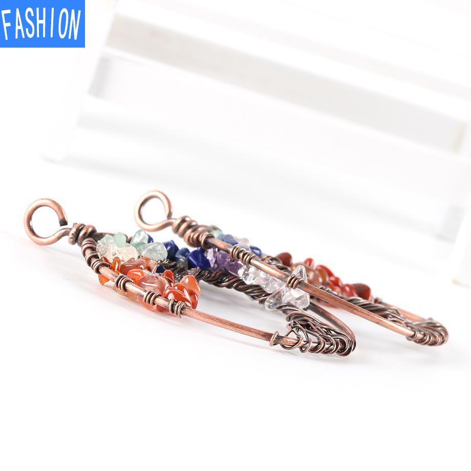 Kreative Legierung Zubehör Halskette Europäischen und Amerikanischen Stil Mischfarbe Kristall Anhänger Geometrische Titan Stahl Halskette