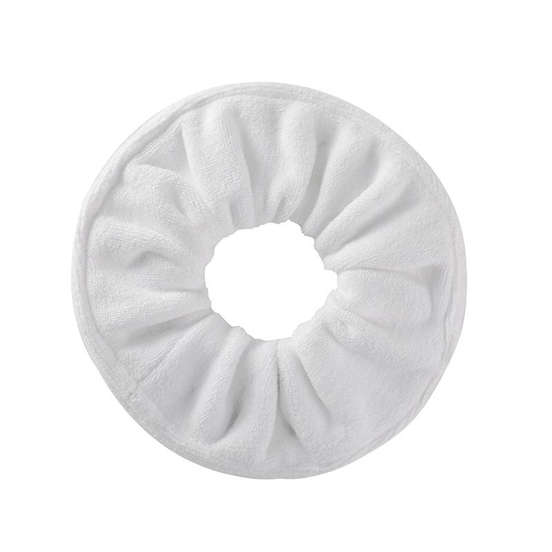 Retro European-American Microfiber Plush Towel Scrunchie for Face Washing & Makeup