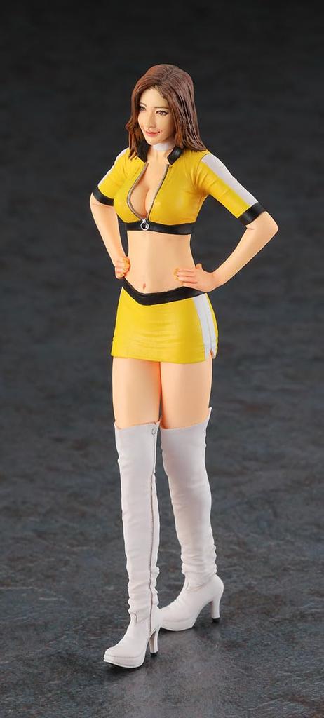 Hasegawa 1/12 Real Figure Collection No. 20 Race Queen Vol. 2 Unpainted Resin Kit SP531