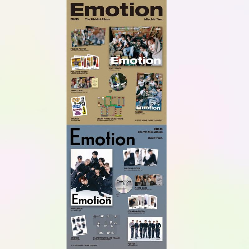 [Pre-order]DKB - 9th Mini Album [Emotion]