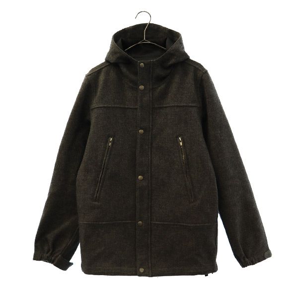 SHIPS GENERAL SUPPLY wool blend Jacket S gray hood Men's Used