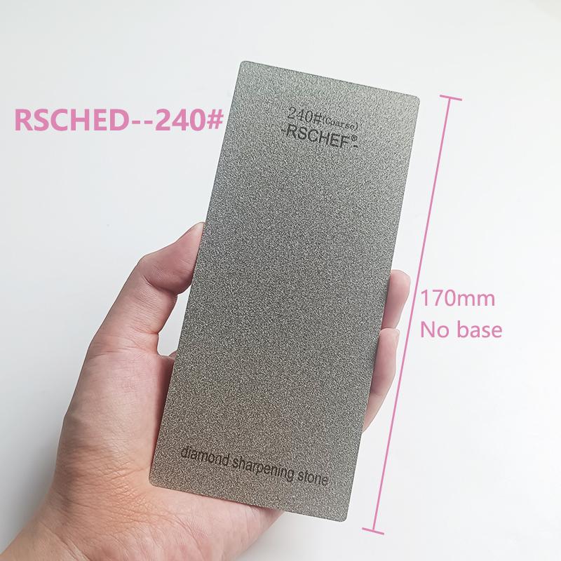 New Brand RSCHEF Sharpening Stone Diamond Whetstone Kitchen Sharpener Fixed Angle Sharpener Whetstone Oil Stone Stones Set