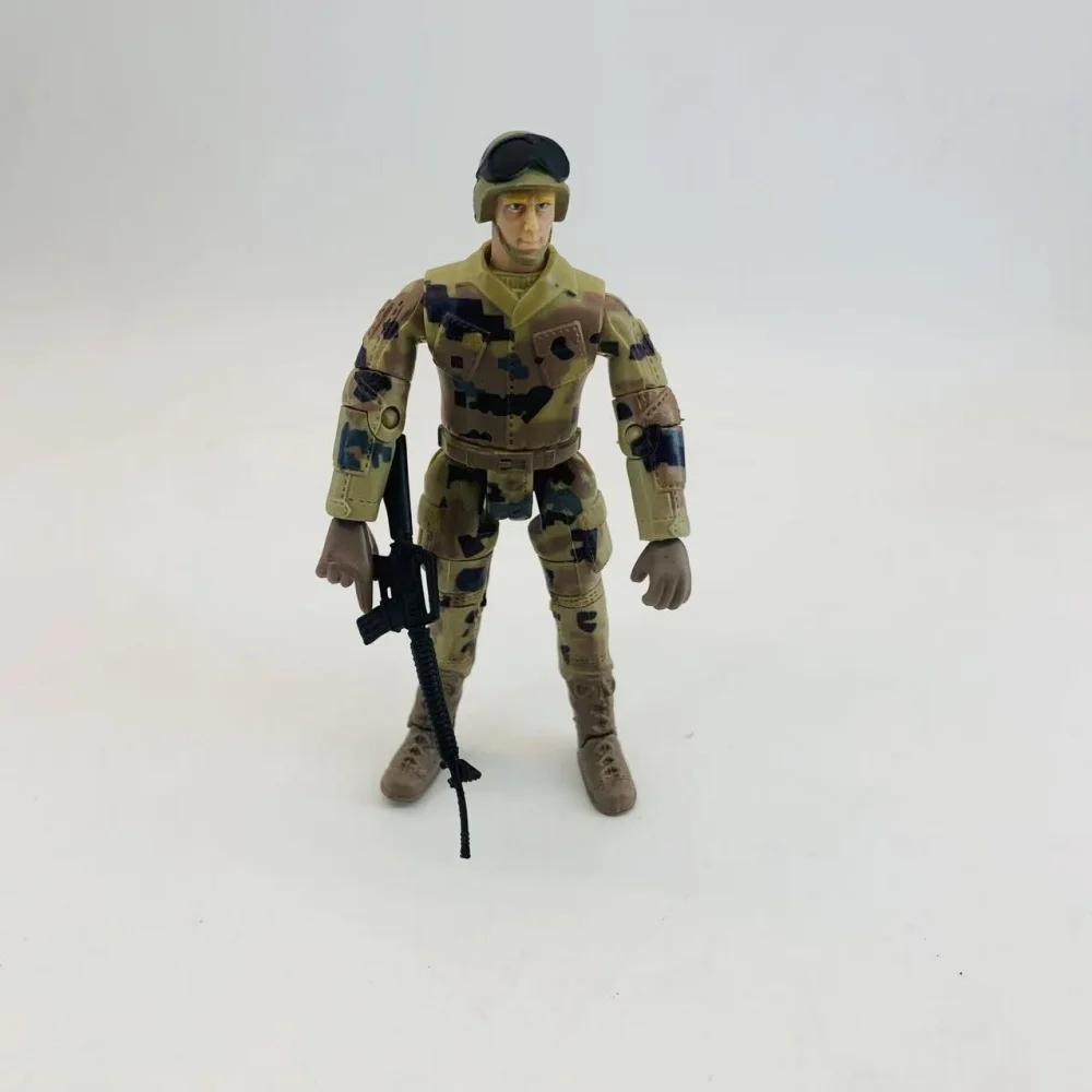 1Pcs Joint Movable 1:18 Warrior Elite Force Figure Beautiful Toys 10CM Terrorist SWAT Team Soldiers Colletion Model for Children Boys