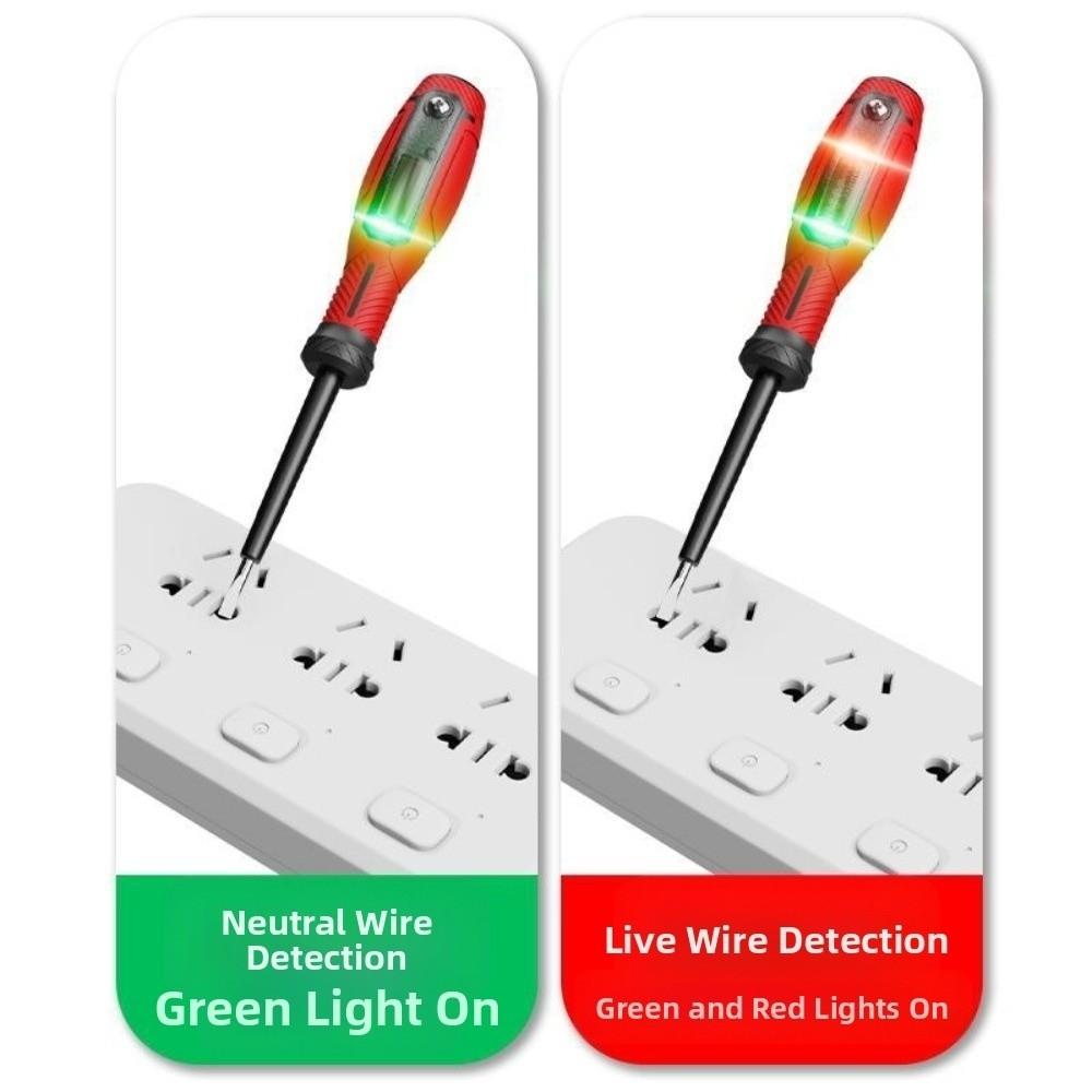 Non-contact Induction Non-Contact Screwdriver LCD Display Screen Power Detector  Electrical Testing
