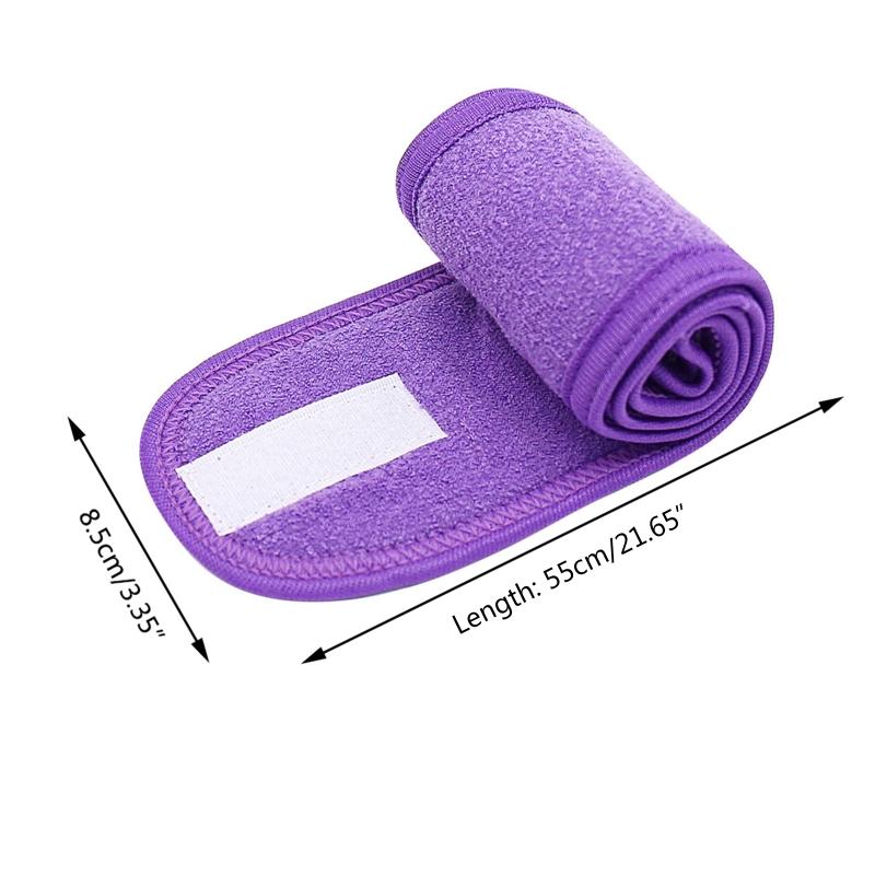 Headbands for Women Elastic Hair Towel Wrap Non Slip Wide Turban Hairband Washable Workout Fashion Hair Accessories