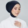 1/2/Pcs Muslim Inner Cap Hijab For Women Solid Underscarf Hijab Undercap Scarf Turban Hat Islamic Muslim Hijabs Ready To Wear
