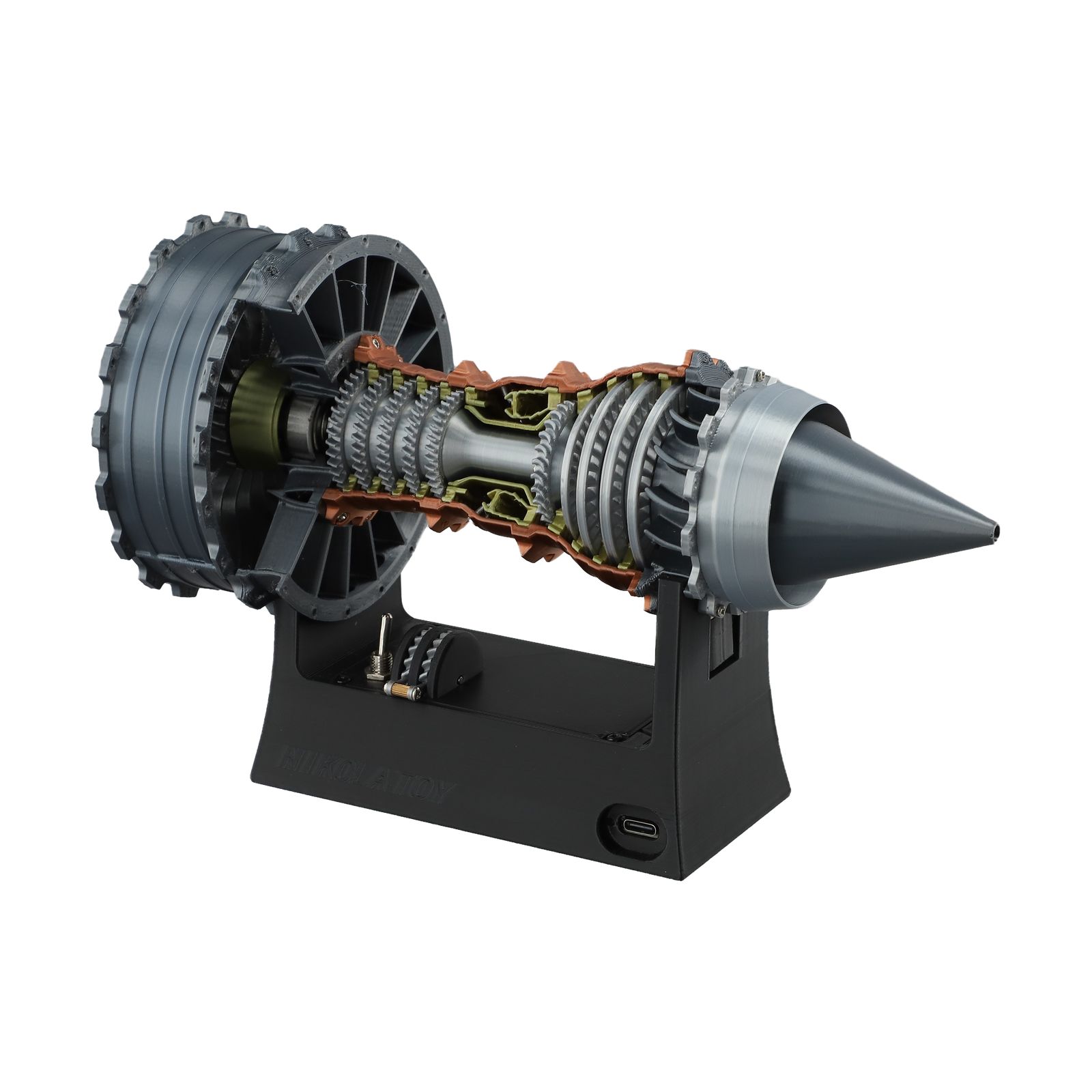 

A380 Engine Model Adjustable Speed Engine Mechanical Science Toy Educational Model Toy Realistic Design For Aviation Collectors China Mainland