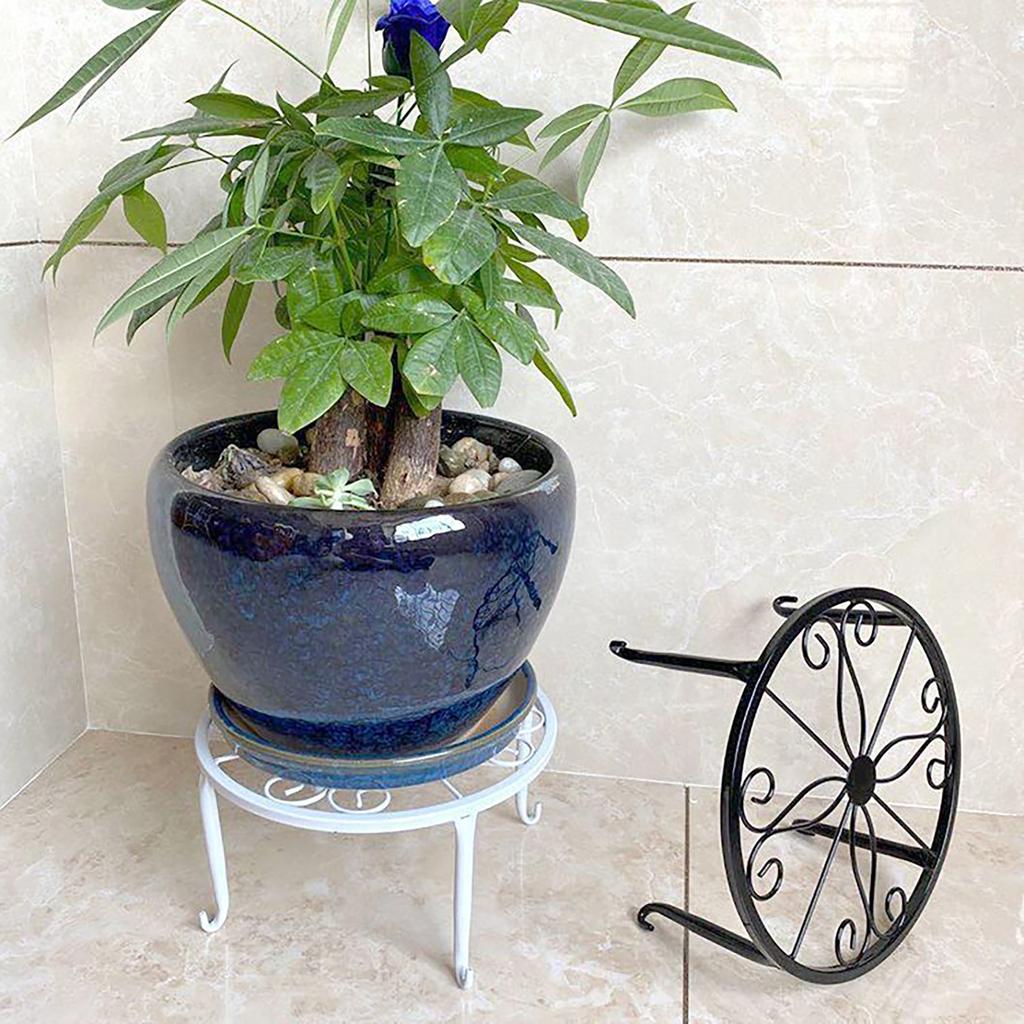 Metal Plant Stands Set for Flower Pot Heavy Duty Potted Holder Indoor Outdoor