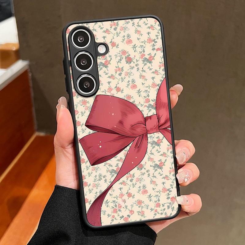 Colorful Bowknots Pattern Case For Samsung Galaxy S26 Ultra S25 Edge S24 Plus S23 S22 S21 FE Magnetic For Magsafe Matte Cover