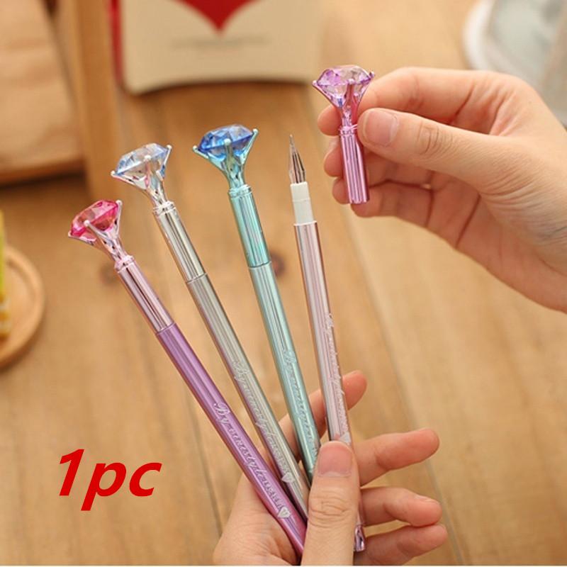 

Кавайные ручки с хрустальным шаром, шариковая ручка, модные шариковые ручки, корейские ручки для школы, канцелярские товары, офисные принадлежности 1pc-random