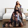 Jacob Elordi Flannel Blanket  Soft Warm Bedding Throws for Home Decor Travel Fluffy Bedspread Sofa Bed Cover