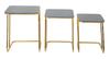 Tisch Simple Set 3-tlg. cm 44x50.5x55.5-39x49x51-34x47x45