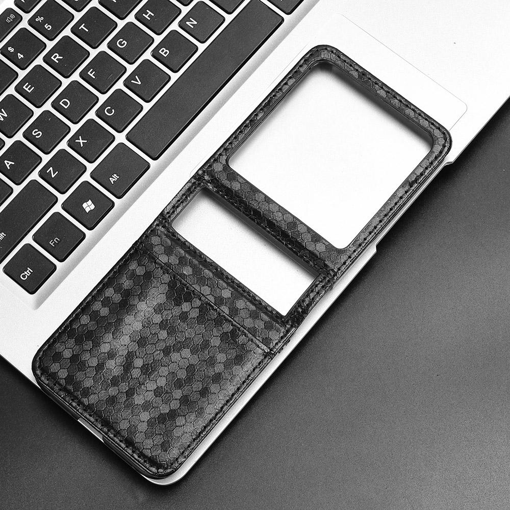 For Motorola Razr 60/Razr 50 5G Phone Case with Card Holder Imprinted Dot Pattern Leather Phone Cover