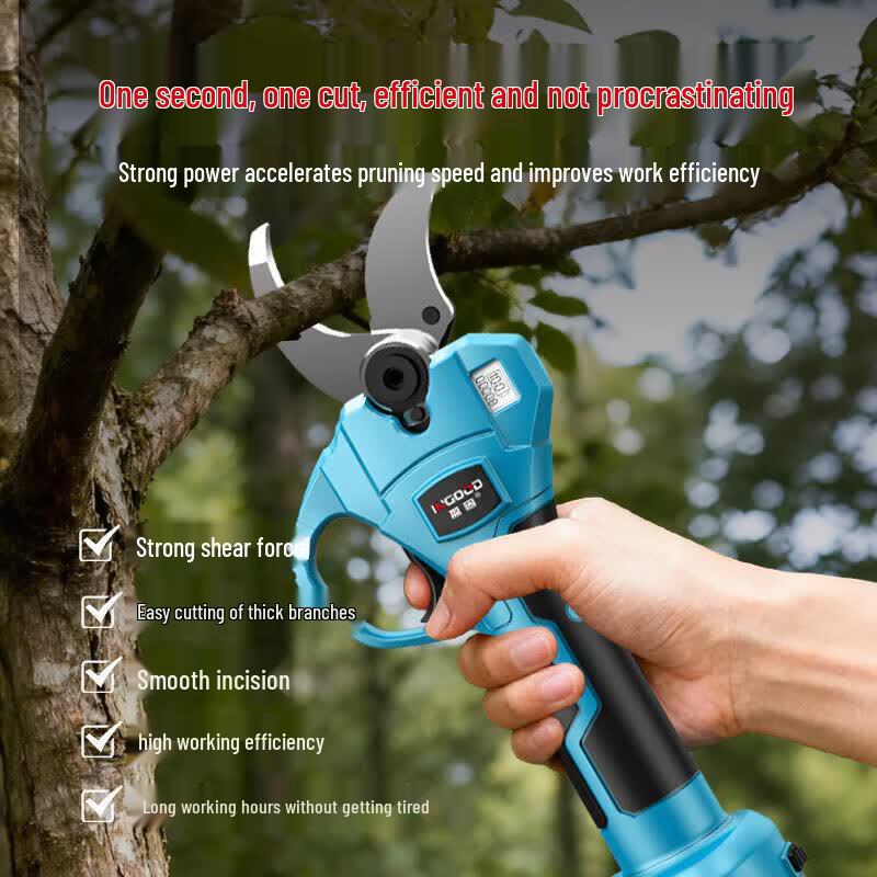 YINGGU 21V Cordless Electric Garden Pruning Shears CN plug (adapter included)