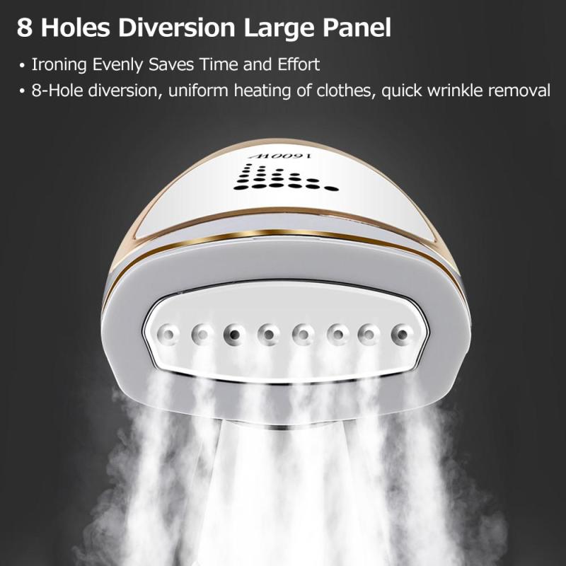 Garment Steamer Handheld Folding Household Mini Steam Iron 1600W Adjustable Temperature Ironing Machine