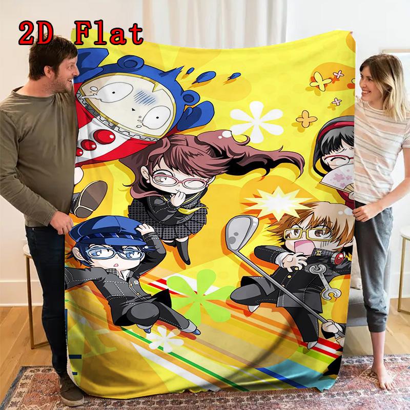 Evil Spirit Exorcism 5 2D Flat Pattern Flannel Blanket High quality All Seasons Warmth and Comfort Perfect for Christmas Gifts.PMT0914315