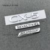 3d ABS for Mazda CX-5 13-25Year EditionABS ChromeLogo BYD Emblem Letters Stiker Car Trunk Badge Auto Parts Accessories