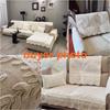 1PC Rabbit Velvet Sofa Covers for Living Room Non-slip Jacquard Soft Sofa Seat Cover Winter Warm Thicken Couch Mat Towel Home