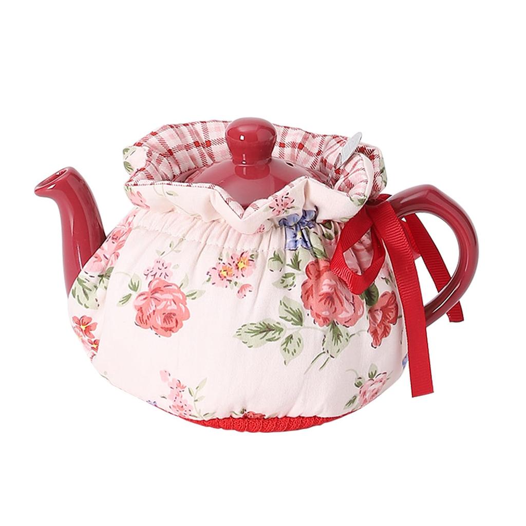 Tea Cozy Creative Kitchen Teapot Dust Cover, Teapot Cozy Breakfast Warmer, Teapot Cover, Insulated and Warm, Tea Kettle Quilt for Home Kitchen Table,