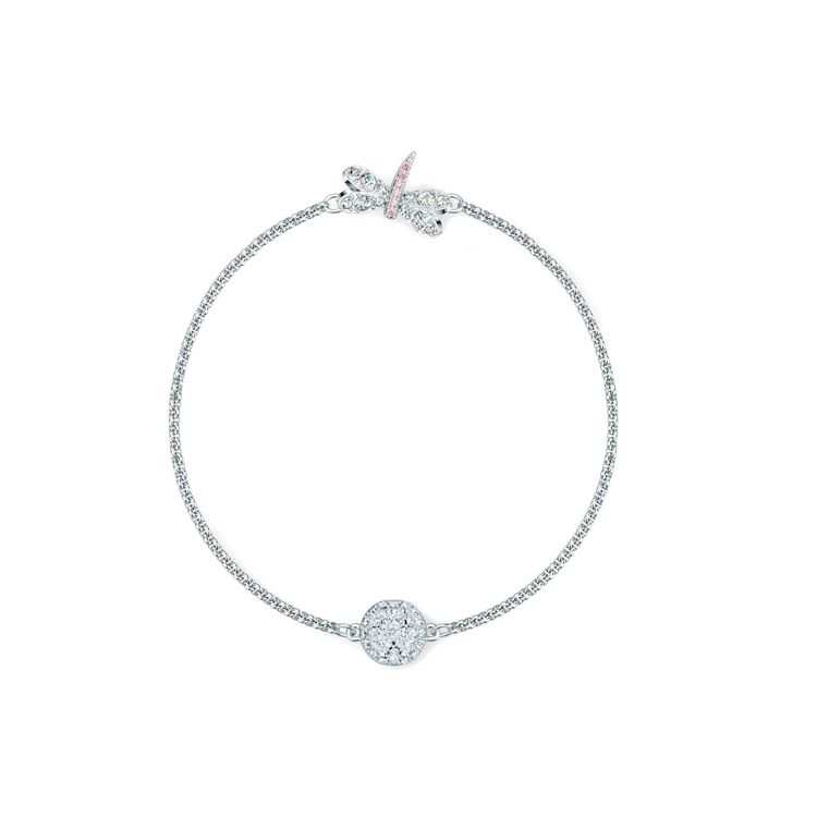 Swarovski Remix Collection Dragonfly Strand Bracelet Women Bracelets Rhodium-Plated White-Gold-Plated 5520650 M