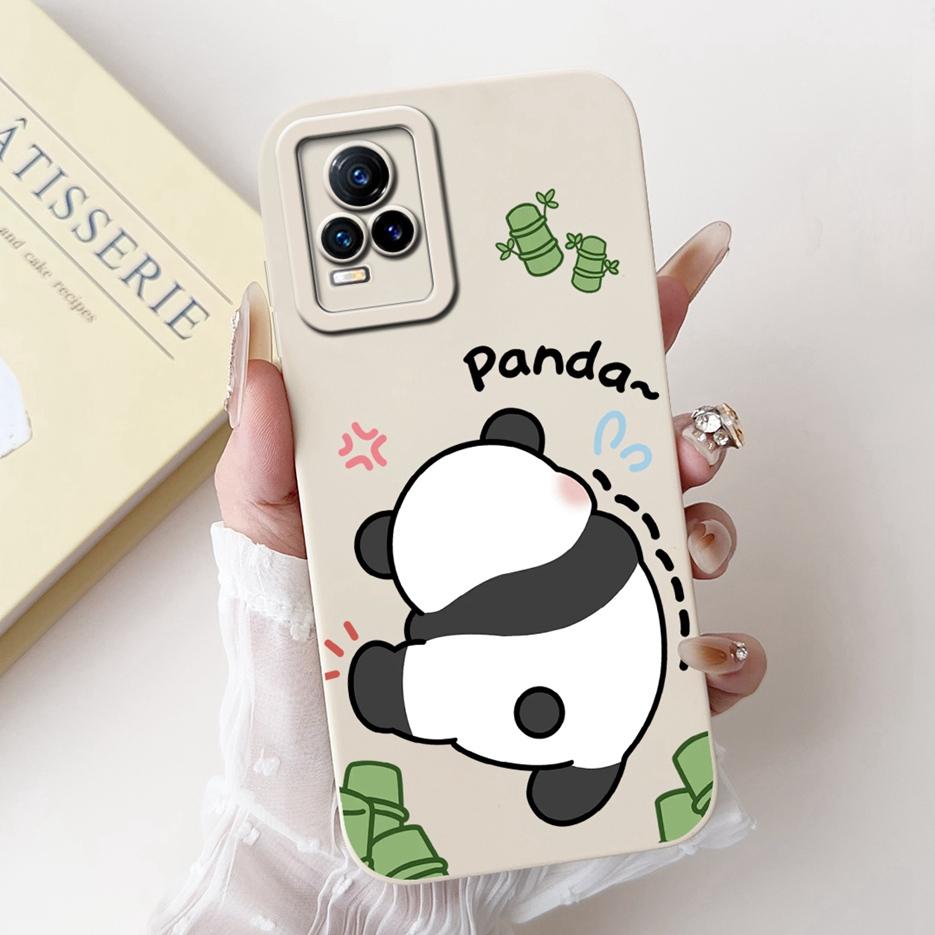 For Vivo V21e 4G Case V2061 Cute Funny Animals Painted Cover Soft Silicone Phone Case For Vivo V21 V 21 e VivoV21e Fundas Bumper