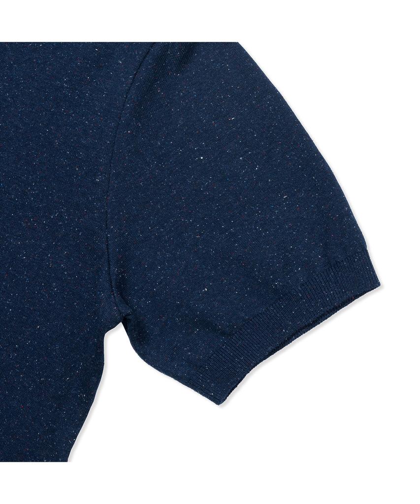 PRODESHIRT Vintage Soft Linen Open Collar Knit (Midnight)