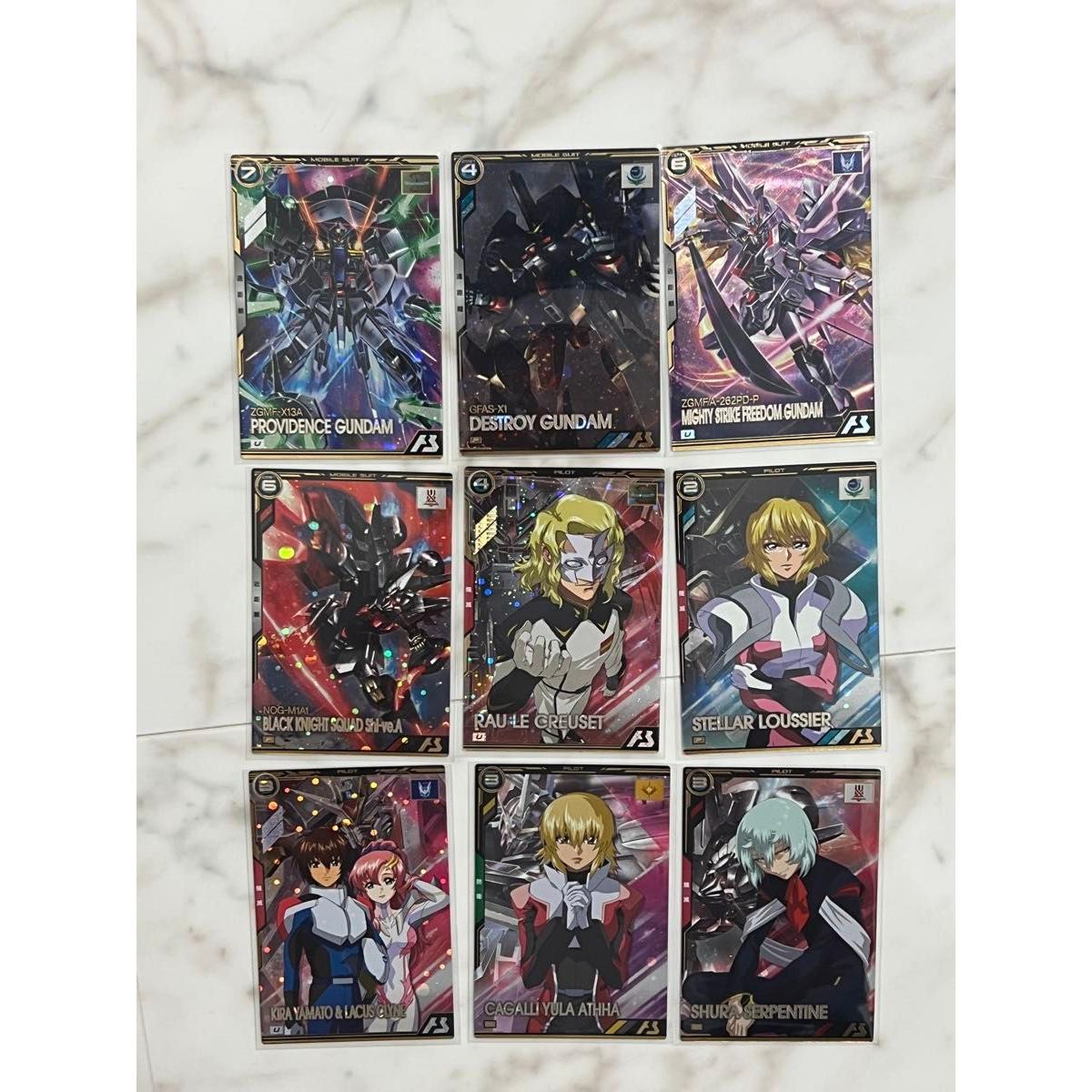 Used Mobile Suit Gundam Arsenal Base BOOSTER PACK [Mobile Suit Gundam SEED Series Vol.3] U Rare & P Rare 9 Types