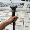Walking Stick Viking Wooden Walking Cane for Men and Women Handle Nautical Art Style