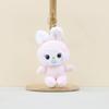 Adorable Plush Baby Rabbit Keychain Soft Toy Cozy Hanging Pendant For Kids