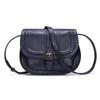 Hot-selling Hong Kong Style Retro Saddle Bag Women's Shoulder Messenger Bag European and American Versatile Women's Semi-round Bag Women